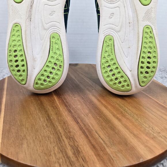 Asics Womens 9 Gel-Nimbus 25 Ink Teal Lime Green Athletic Gym Road Running Shoe - Picture 10 of 12